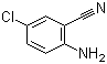 structure of CAS# 5922-60-1, 2-氨基-5-氯苯腈