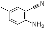 structure of CAS# 5925-93-9, 2-氨基-5-甲基苯腈