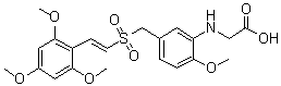 Rigosertib分子结构 (CAS 592542-59-1)