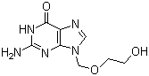CAS # 59277-89-3, Acyclovir, Acycloguanosine, 9-[(2-Hydroxyethoxy)methyl]guanine, 2-Amino-1,9-dihydro-9-((2-hydroxyethoxy)methyl)-6H-purin-6-one