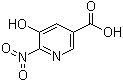 structure of CAS# 59288-43-6, 6-硝基-5-羟基烟酸