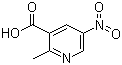 structure of CAS# 59290-81-2, 2-甲基-5-硝基烟酸
