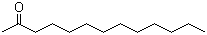 structure of CAS# 593-08-8, 2-Tridecanone