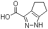 structure of CAS# 5932-32-1, 1,4,5,6-四氢环戊并吡唑-3-甲酸
