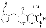 structure of CAS# 59338-87-3, Alizapride hydrochloride