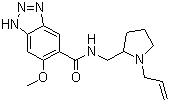 structure of CAS# 59338-93-1, Alizapride
