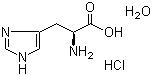 structure of CAS# 5934-29-2, L-盐酸组氨酸一水物