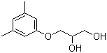3-(3,5-二甲基苯氧基)-1,2-丙二醇分子结构 (CAS 59365-66-1)