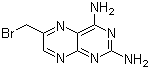 structure of CAS# 59368-16-0, 6-(溴甲基)-2,4-蝶啶二胺