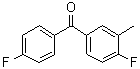 (4-氟-3-甲基苯基)(4-氟苯基)甲酮分子结构 (CAS 59396-50-8)