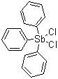 三苯基二氯化锑分子结构 (CAS 594-31-0)