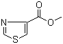 4-噻唑羧酸甲酯分子结构 (CAS 59418-09-6)