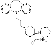 CAS # 5942-95-0, Carbadipimidine, Carpipramine, Prazinil, Bay-b 4343b