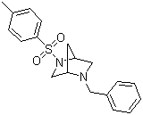 CAS # 59436-75-8, 6-Benzyl-3-(4-methylphenyl)sulfonyl-3,6-diazabicyclo[2.2.1]heptane, 2-Benzyl-5-tosyl-2,5-diaza-bicyclo[2.2.1]heptane