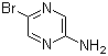 structure of CAS# 59489-71-3, 2-Amino-5-bromopyrazine
