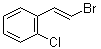 CAS # 59503-00-3, 1-(2-Bromoethenyl)-2-chlorobenzene