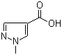 structure of CAS# 5952-92-1, 1-Methyl-1H-pyrazole-4-carboxylic acid
