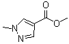 structure of CAS# 5952-93-2, 1-甲基-1H-吡唑-4-羧酸甲酯