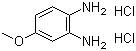 CAS # 59548-39-9, 4-Methoxybenzene-1,2-diamine dihydrochloride, 4-Methoxy-o-phenylenediamine dihydrochloride