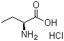 structure of CAS# 5959-29-5, L-2-氨基丁酸盐酸盐