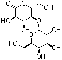 CAS 登录号：5965-65-1, 4-O-beta-D-吡喃半乳糖基-D-葡萄糖酸 delta-内酯