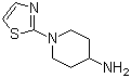 structure of CAS# 596818-05-2, 1-(噻唑-2-基)哌啶-4-胺
