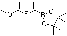 structure of CAS# 596819-12-4, 5-Methoxythiophene-2-boronic acid pinacol ester