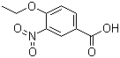 4-乙氧基-3-硝基苯甲酸分子结构 (CAS 59719-77-6)