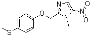 structure of CAS# 59729-37-2, 非昔硝唑