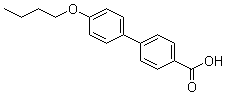4-(4-丁氧基苯基)苯甲酸分子结构 (CAS 59748-14-0)