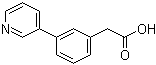 structure of CAS# 597584-62-8, 3-(3-吡啶基)苯乙酸