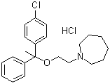 structure of CAS# 59767-13-4, 司他斯汀盐酸盐
