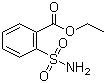 2-甲酸乙酯苯磺酰胺分子结构 (CAS 59777-72-9)