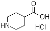 structure of CAS# 5984-56-5, 4-哌啶甲酸盐酸盐