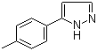 structure of CAS# 59843-75-3, 5-对甲苯基-1H-吡唑
