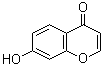 structure of CAS# 59887-89-7, 7-羟基-4H-1-苯并吡喃-4-酮