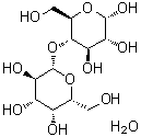 4-O-beta-D-吡喃半乳糖基-alpha-D-吡喃葡萄糖一水合物分子结构 (CAS 5989-81-1)