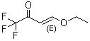 structure of CAS# 59938-06-6, (3E)-4-Ethoxy-1,1,1-trifluoro-3-buten-2-one