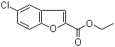 structure of CAS# 59962-89-9, 5-氯苯并呋喃-2-甲酸乙酯