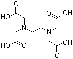structure of CAS# 60-00-4, Ethylenediaminetetraacetic acid