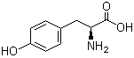 structure of CAS# 60-18-4, L-酪氨酸