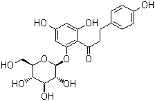 structure of CAS# 60-81-1, Phlorizin