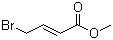 (E)-4-溴-2-丁烯酸甲酯分子结构 (CAS 6000-00-6)