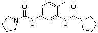 structure of CAS# 60006-11-3, N,N'-(4-甲基-1,3-亚苯基)二[1-吡咯烷甲酰胺]