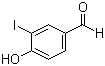 structure of CAS# 60032-63-5, 3-Iodo-4-hydroxybenzaldehyde