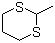 2-甲基-1,3-二噻烷分子结构 (CAS 6007-26-7)