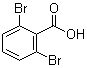 structure of CAS# 601-84-3, 2,6-二溴苯甲酸