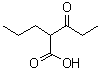 3-氧代丙戊酸分子结构 (CAS 60113-81-7)