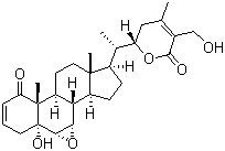 12-Deoxywithastramonolide分子结构 (CAS 60124-17-6)