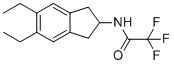 CAS # 601487-90-5, N-(5,6-diethyl-2,3-dihydro-1H-inden-2-yl)-2,2,2-trifluoroacetamide